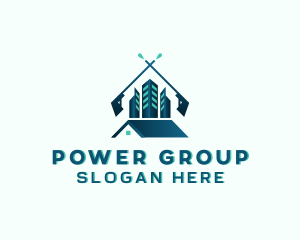 Home Building Power Wash logo design