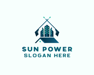 Home Building Power Wash logo design