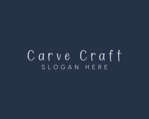 Handwriting Craft Fashion logo design