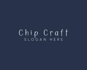 Handwriting Craft Fashion logo design