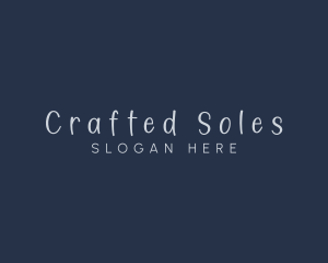 Handwriting Craft Fashion logo design