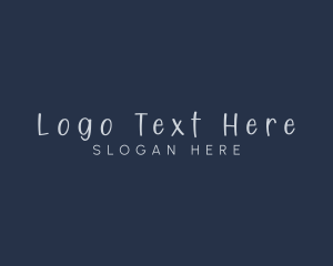 Delicate - Handwriting Craft Fashion logo design