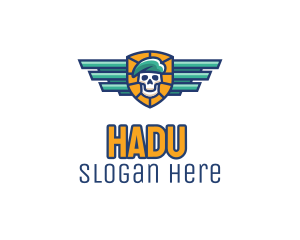 Mechanic - Skull Beret Automotive logo design