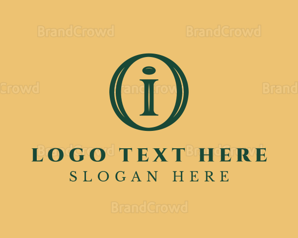 Law Monogram Letter OI Logo