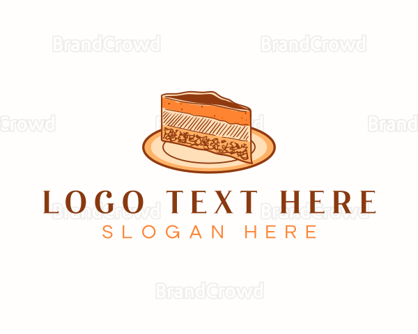 Cheesecake Sweets Dessert Logo