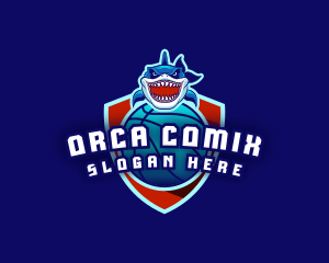 Predator - Basketball Sports Shark logo design