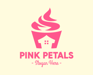 Pink Yogurt House logo design