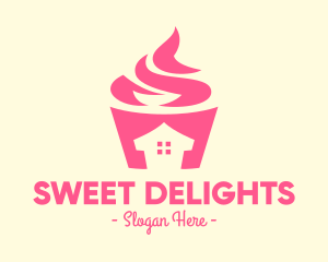 Pink Yogurt House logo design