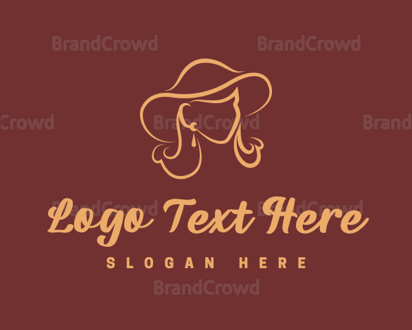 Stylish Fashion Hat Logo