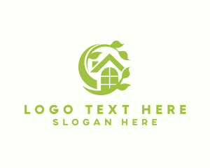 Leaves - Garden Eco Landscaping logo design
