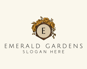 Bouquet Garden Florist logo design