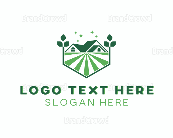 Backyard Lawn Gardening Logo