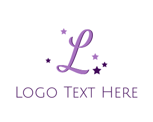 Magical - Magical Stars Letter logo design