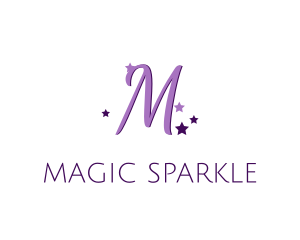 Magical Stars Fairy Tale logo design