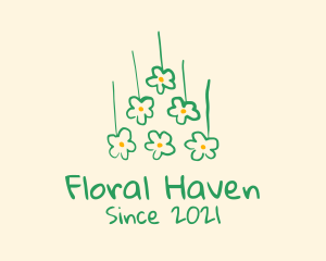 Bouquet - Flower Bouquet Drawing logo design