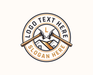 Badge - Hammer Carpentry Hardware logo design