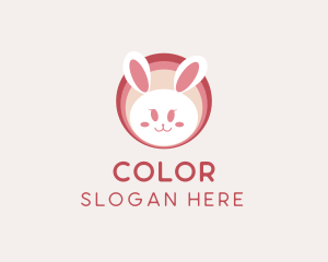 Character - Cute Baby Bunny logo design