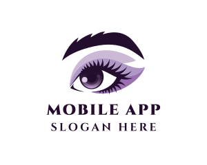 Woman Eye Beauty Logo