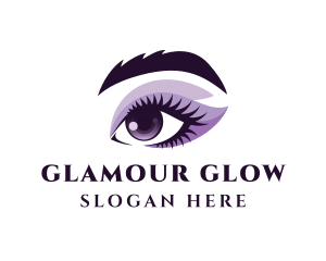 Eyeshadow - Woman Eye Beauty logo design