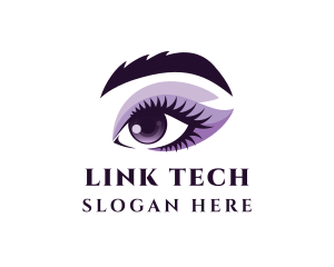 Pretty - Woman Eye Beauty logo design