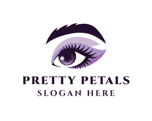 Pretty - Woman Eye Beauty logo design