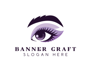 Woman Eye Beauty logo design