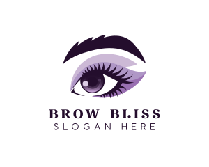 Woman Eye Beauty logo design