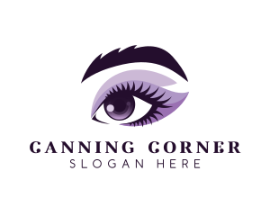 Woman Eye Beauty logo design