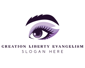 Woman Eye Beauty logo design