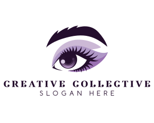 Woman Eye Beauty logo design