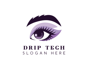 Woman Eye Beauty logo design