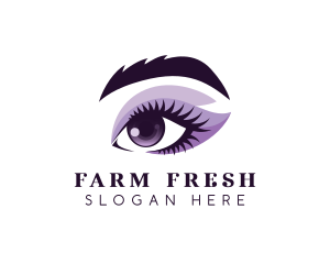 Woman Eye Beauty logo design