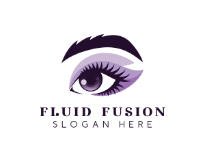 Woman Eye Beauty logo design