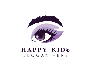 Woman Eye Beauty logo design