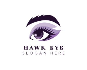 Woman Eye Beauty logo design