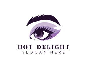 Woman Eye Beauty logo design