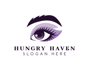 Woman Eye Beauty logo design