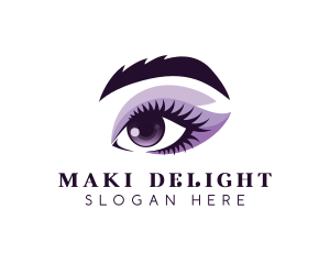 Woman Eye Beauty logo design