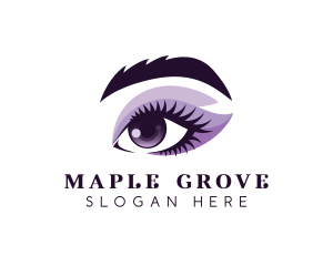 Woman Eye Beauty logo design