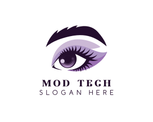 Woman Eye Beauty logo design