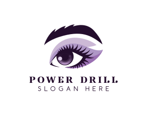 Woman Eye Beauty logo design