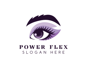 Woman Eye Beauty logo design