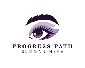 Woman Eye Beauty logo design