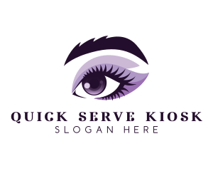 Woman Eye Beauty logo design