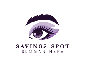 Woman Eye Beauty logo design