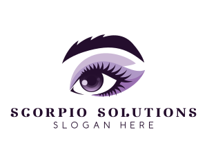 Woman Eye Beauty logo design