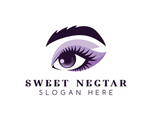 Woman Eye Beauty logo design