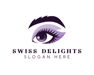 Woman Eye Beauty logo design