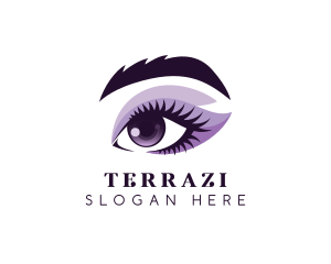 Woman Eye Beauty logo design