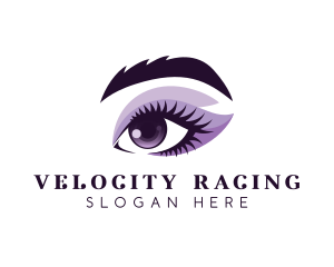 Woman Eye Beauty logo design